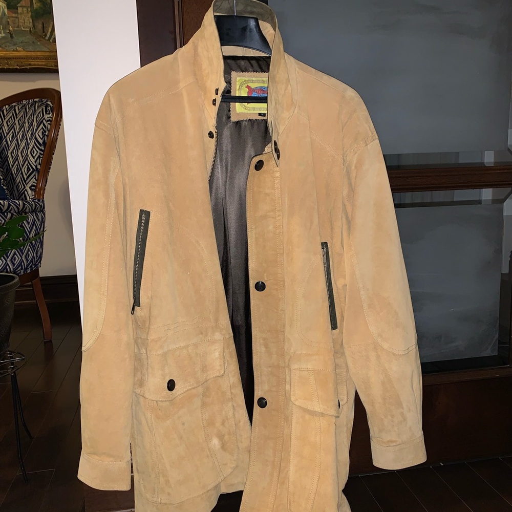 Leather-suede jacket